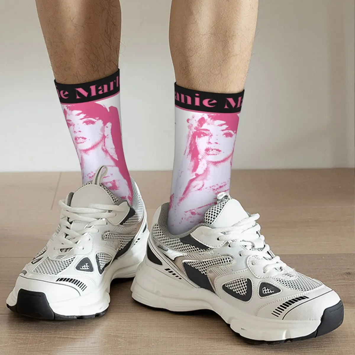 Забавные сумасшедшие носки для мужчин Badass в стиле хип-хоп Harajuku Melanie Martinez