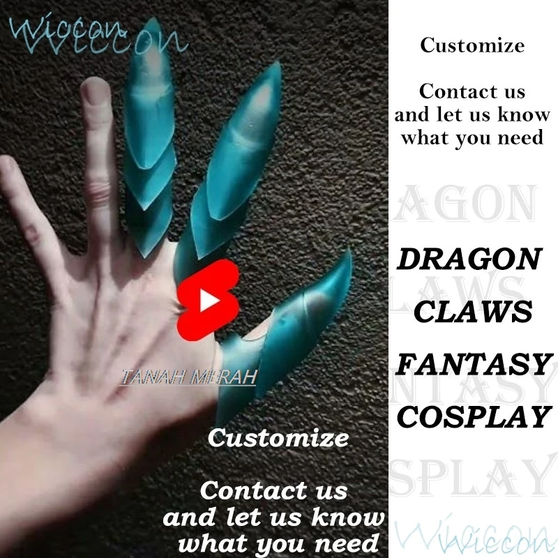 Стильные перчатки для косплея в стиле Фэнтези