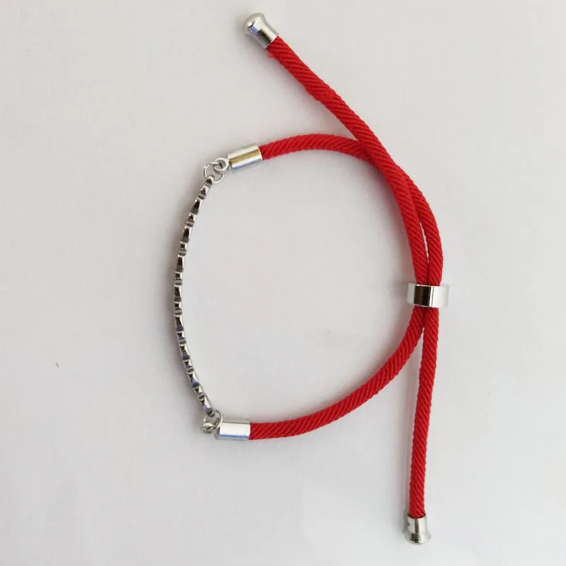 

Adjustable stainless steel bear rope bracelet simple and generous, fashion trend