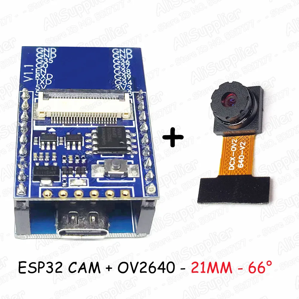 

ESP32 CAM Kit с OV2640 модулем камеры UICPAL