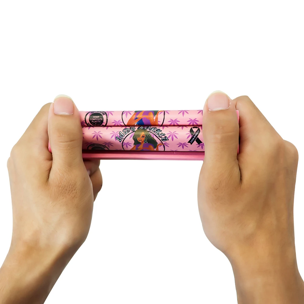 78/110 мм симпатичная розовая роликовая машина пластиковая портативная машинка для