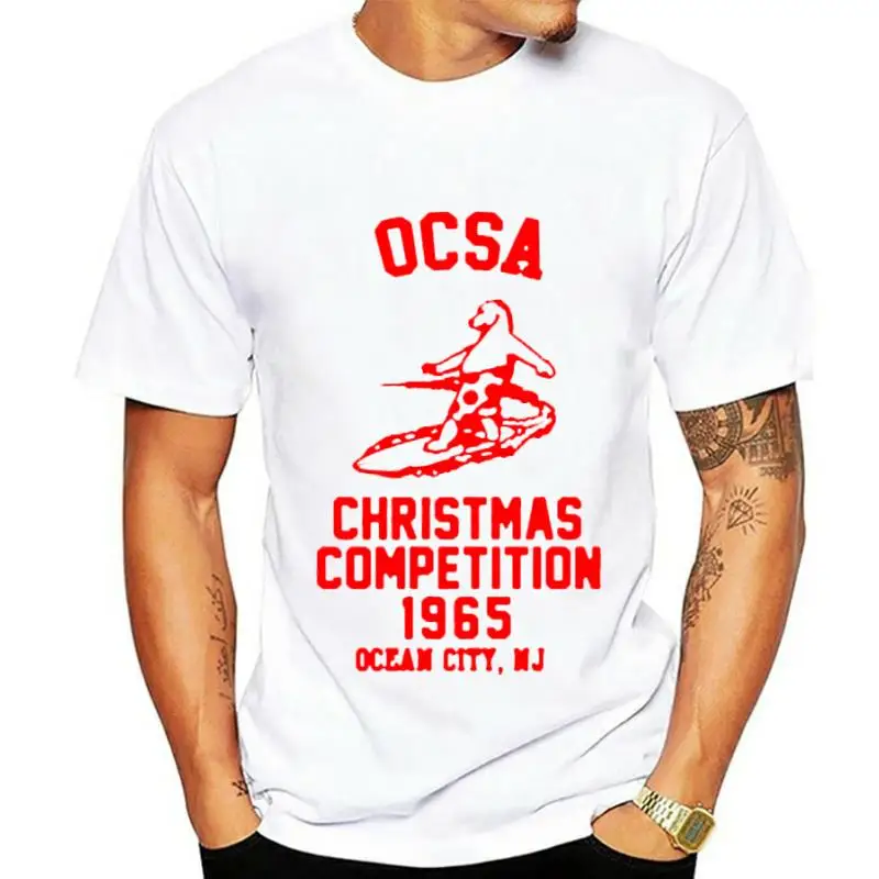 

Vintage Surf OCSA NJ Christmas Competition 1965 Ocean City NJ Ocean City Surfing Association T Shirt