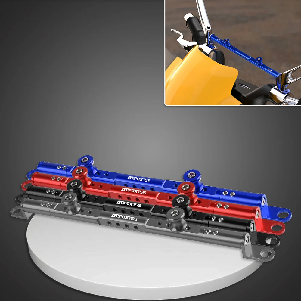

Motorcycle Scooter Handlebar Balance Cross Bar Steering Lever Navigation bracket Holder For YAMAHA AEROX155 NVX155 NVX AEROX 155