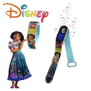 DISNEY Encanto  Isabel Kids Girls  Watch Disney Charm Digital Watches Silicone LED Waterproof Child 