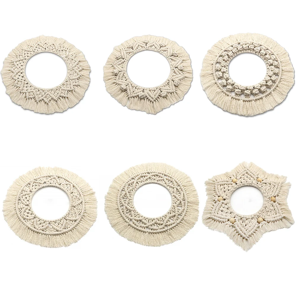 

Подвесной гобелен, плетеная веревка, украшение на стену в стиле бохо для отпуска, офисное украшение для взрослых, комнат в общежитиях, офиса...