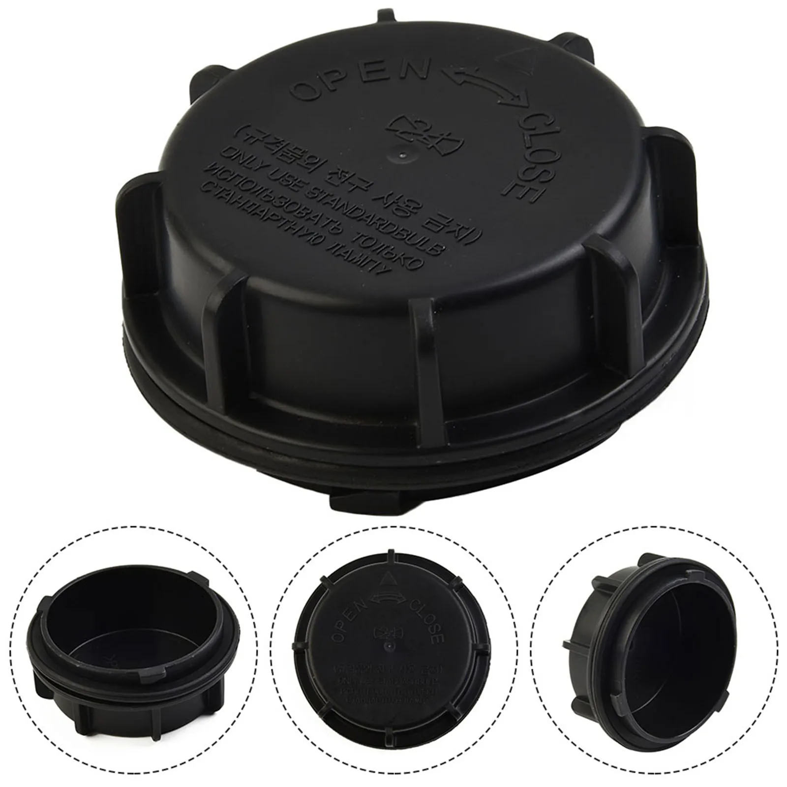 

Bulb Cap Dust Cover Cap Dust Cover Headlamp 921403K000 ABS Black 921403K000 921403K000 Headlight Lamp 921403K000