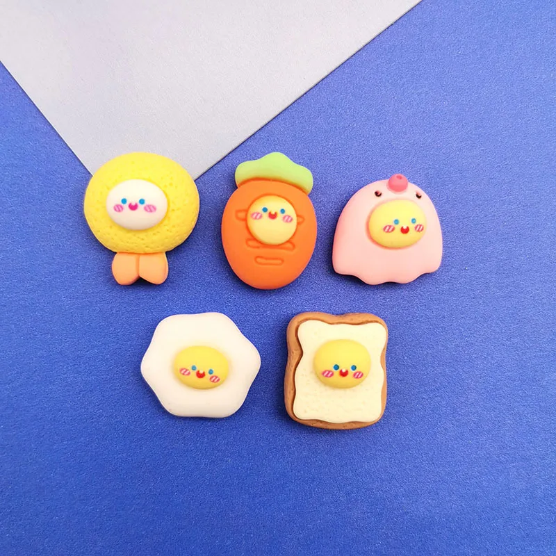 

10pcs Mini Kawaii Cartoon Fruit Cherry Resin Flat Back Cabochons Scrapbook Diy Party Hairpin Accessories Home Decoration Craft