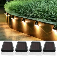solar led outdoor lamp waterproof garden decor lamps for balcony courtyard fence wall light outdoor garden solar light lighting