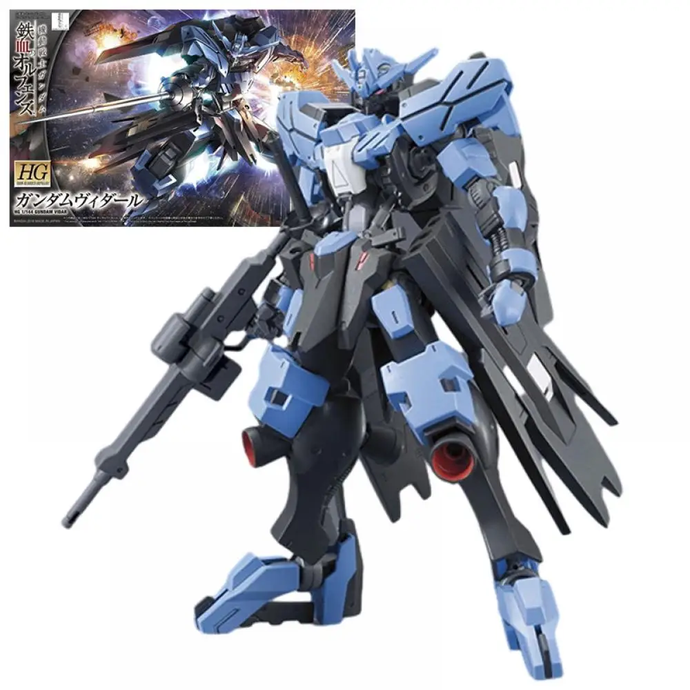 

Bandai HG 1/144 Gundam Vidar Assembling Model Ornaments Figure Construction Toys Collect Cartoon Anime Birthday Present