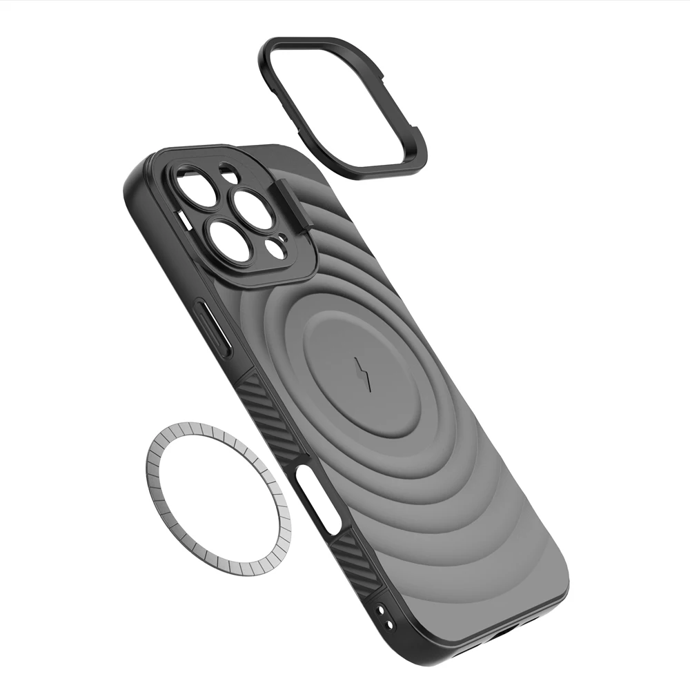 Складной магнитный чехол-подставка для iPhone 16 13 14 15 Pro Max