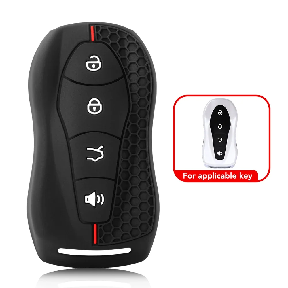 

Силиконовый Чехол Для Ключей Для Geely Boyue Pro Atlas Tugella Azkarra FY11 Emgrand GS X6 SUV EC7-аксессуар Для Автомобильног...