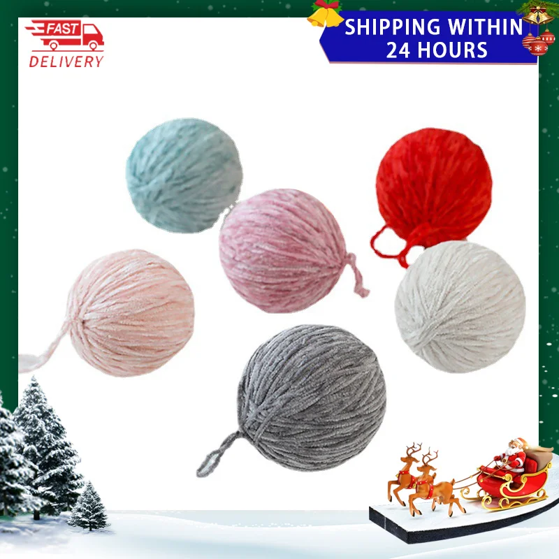 

Рождественская подвеска диаметром 5/6 см, Рождественское украшение, ниточный вращающийся шар, Свадебный подвесной шар, декоративные товары, ...