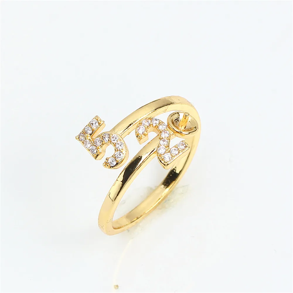 

Женское кольцо с гальваническим покрытием и жемчугом 520, 14 к