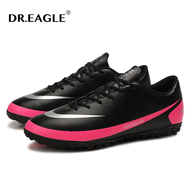 

DR.EAGLE Large Size 32-47 Soccer Shoes Outdoor Training Football Boots Sneakers Ultralight Non-Slip Sport Turf Soccer Cleats
