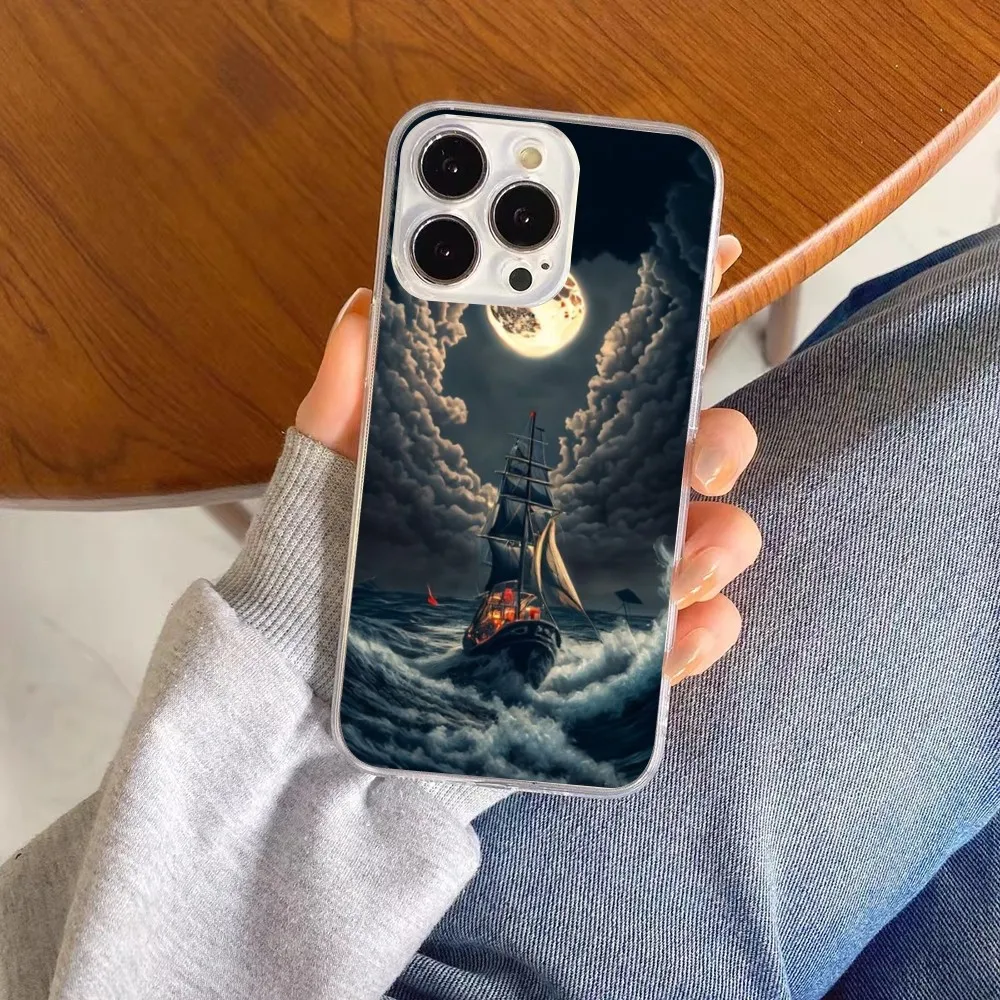 Чехол для мобильного телефона пиратский Corsair iPhone 15 14 13 12 11 XS X 8 7 6 Plus Mini Pro Max SE 2022