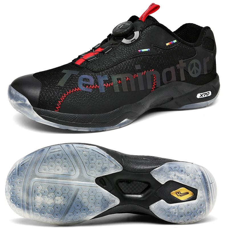 New Professional Badminton Shoes Men Women Size Plus 36-47 Tennis Shoes Ladies Luxury Baminton Sneakers Kids Tennis Sneakers