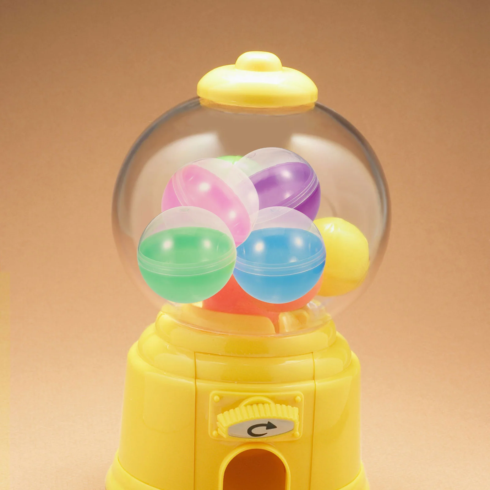 50 шт. красочные полупрозрачные корпуса торговый автомат капсулы жевательныйall