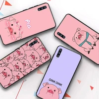 cartoon pig phone case for samsung galaxy a 51 30s a71 soft silicone cover for a21s a70 10 a30