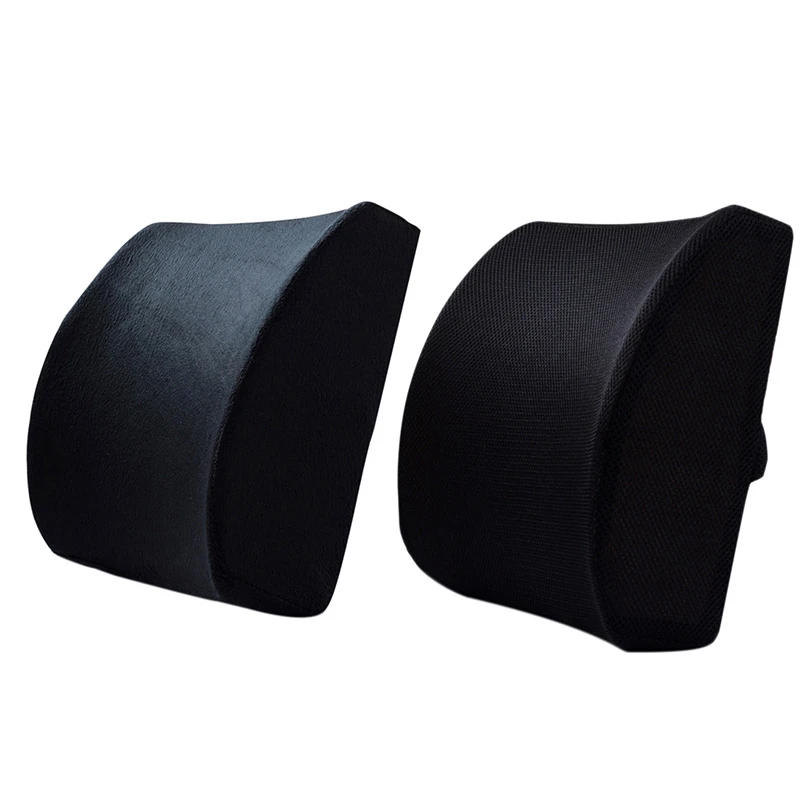 

Memory Foam Seat Chair Lumbar Back Support Cushion Pillow For Office Home Car