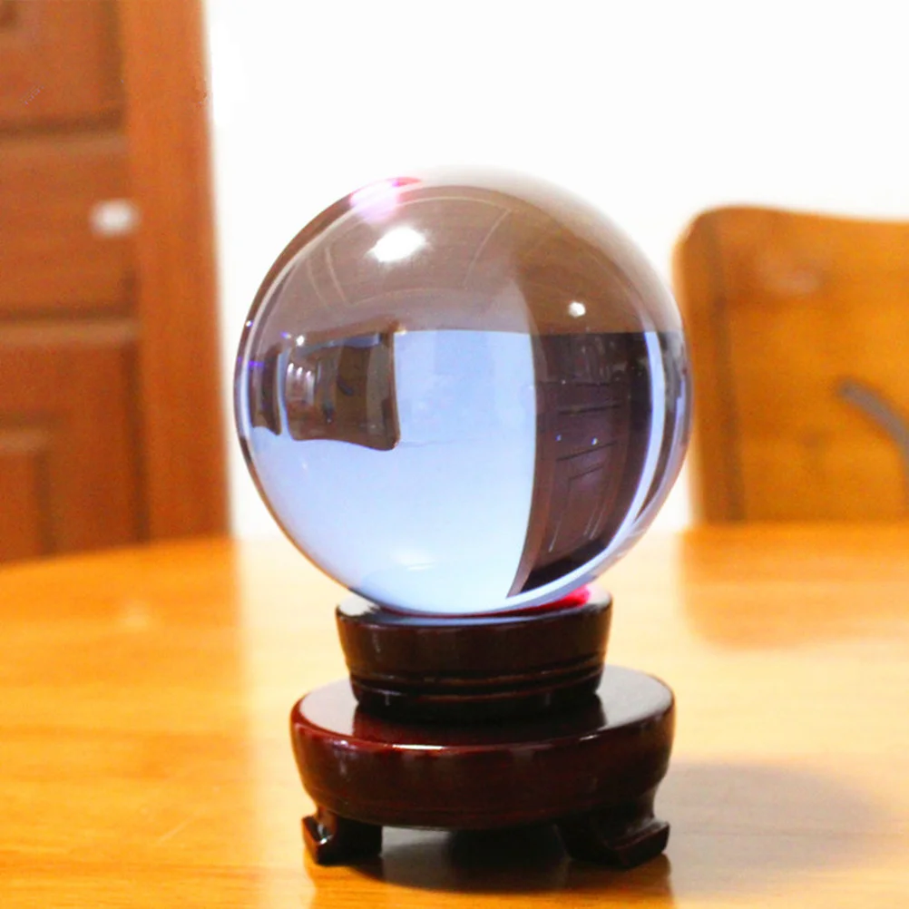 4 см хрустальный шар реквизит для фотосъемки медитации жонглирование стеклянная