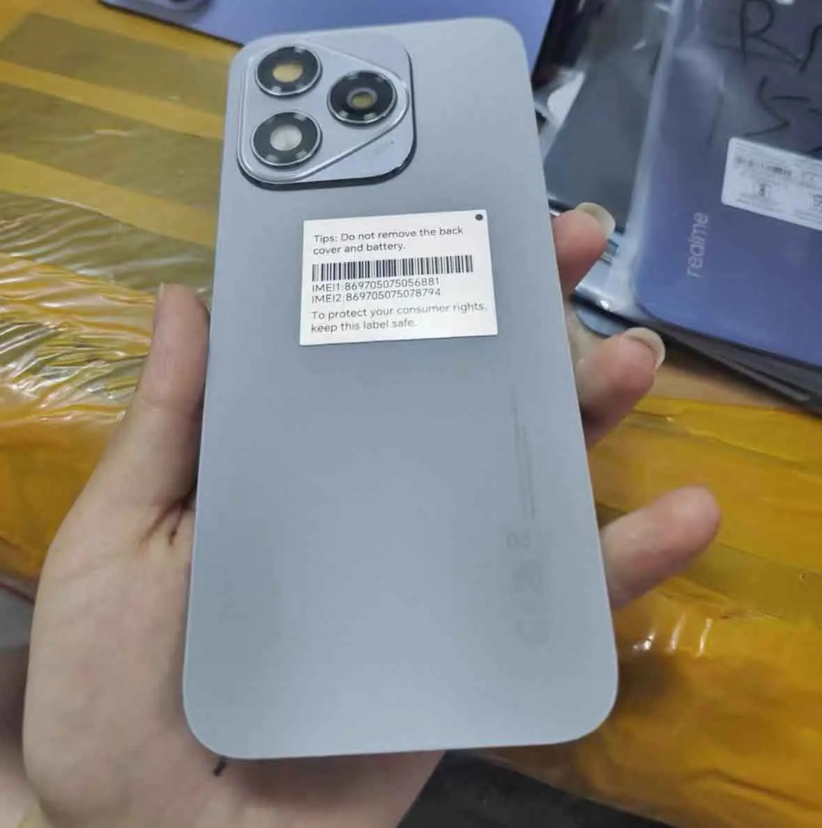 Фото Задняя крышка (корпус) ААА+ качества для Honor 400 Lite, крышка батарейного отсека ABR-NX1, ABR-N31C1, запасные части для задней панели/корпуса №3