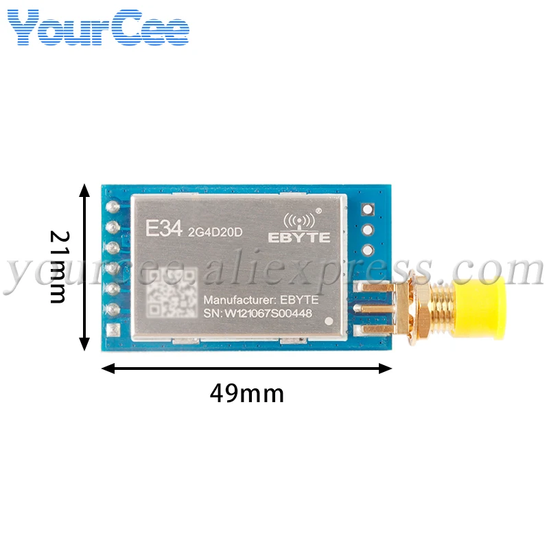 E34-2G4D20D 2 4 Ghz высокоскоростной полнодуплексный Wifi беспроводной модуль