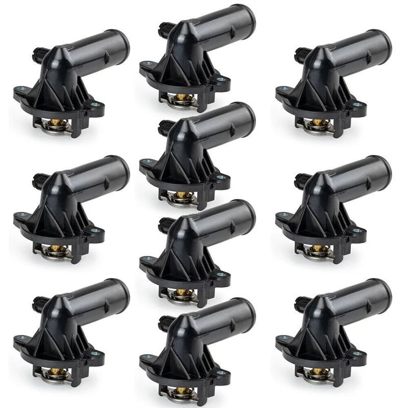 10 шт. корпус термостата охлаждающей жидкости для Dodge Durango 5184651 AF деталей Jeep Grand Cherokee