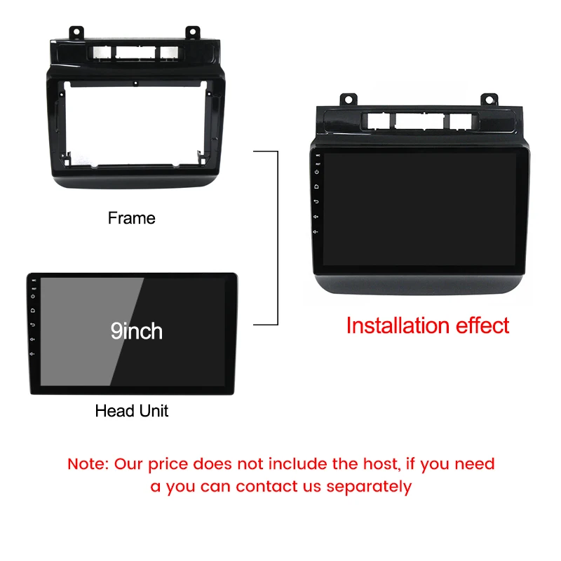 Автомагнитола MEKEDE 2 Din панель для монтажа DVD-радио установочная рамка комплект