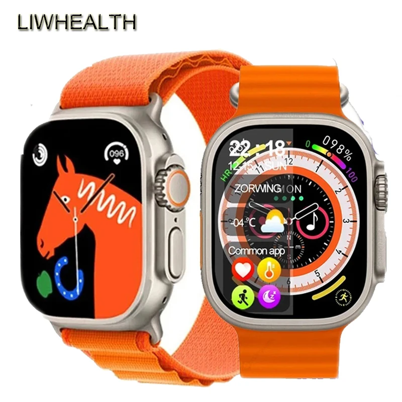 

Смарт-часы серии Ultra 8 9 для мужчин и женщин, умные часы T800 Ultra, Смарт-часы HK8 Pro с поддержкой здоровья для Xiaomi, Apple, Realme, 2023