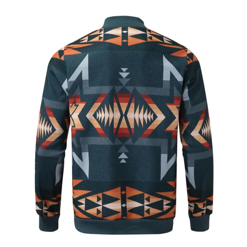 

Men Autumn Coat Chic Colorblock Plus Size Autumn Coat Outwear Men Spring Coat