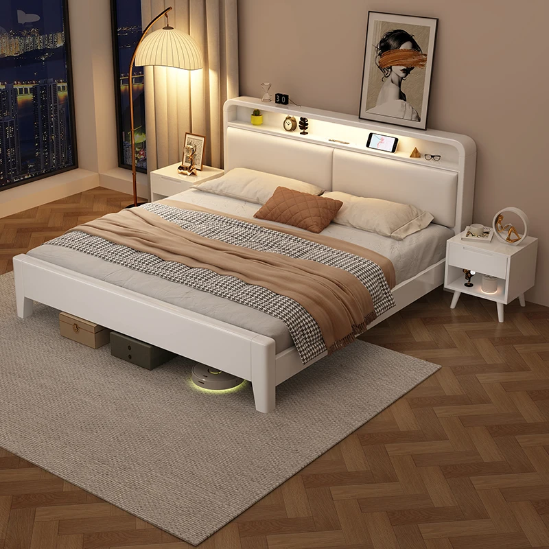 Скандинавская Эстетическая Свадебная кровать под дерево для спальни