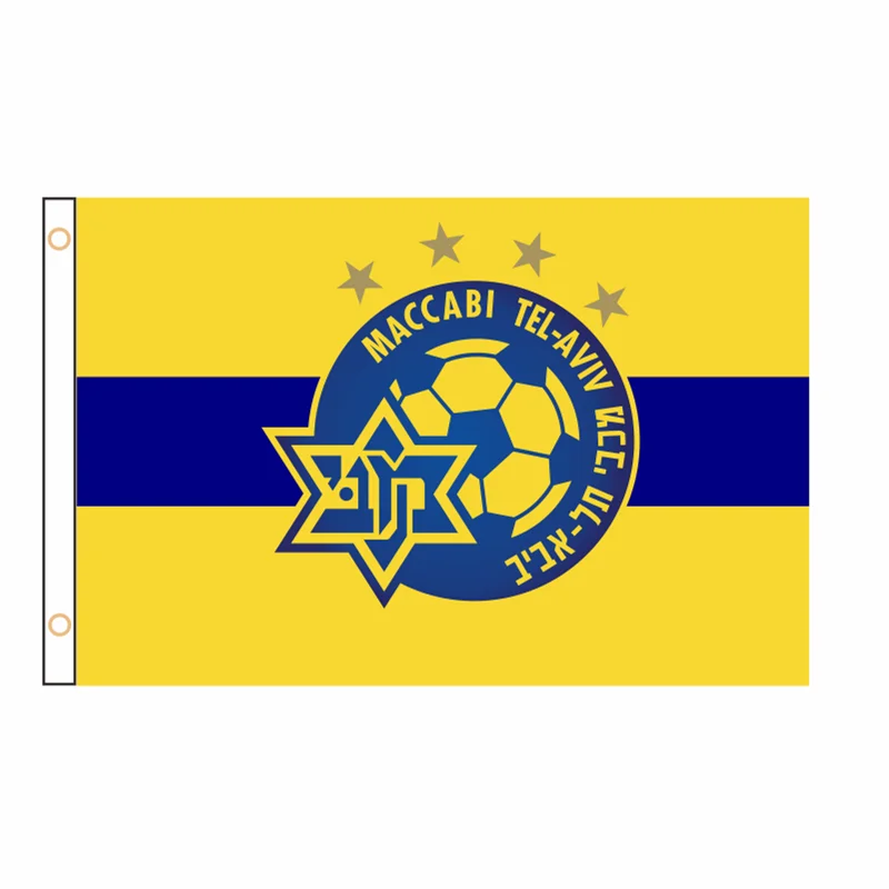 

Флаг Эль-Авива, баннер подходит для семейвечерние, путешествий, фотосессии, праздничного украшения, подарка, многоразового использования, п...