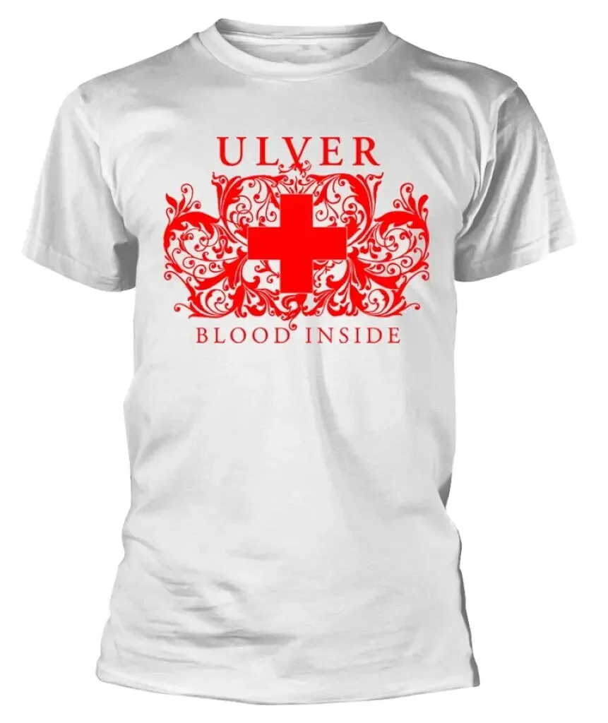 Футболка Ulver Blood Inside (белая) — НОВАЯ И ОФИЦИАЛЬНАЯ!