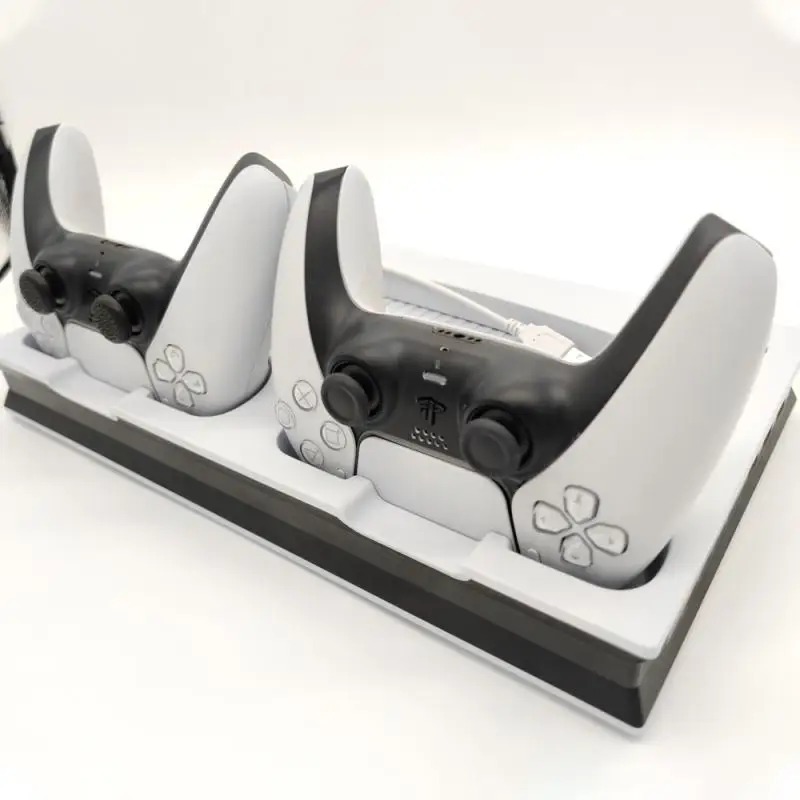 

Подставка для консоли из АБС-пластика, Usb зарядное устройство для хоста, охлаждающий вентилятор для Ps5, многофункциональное сиденье с ручкой для зарядки, 5 В