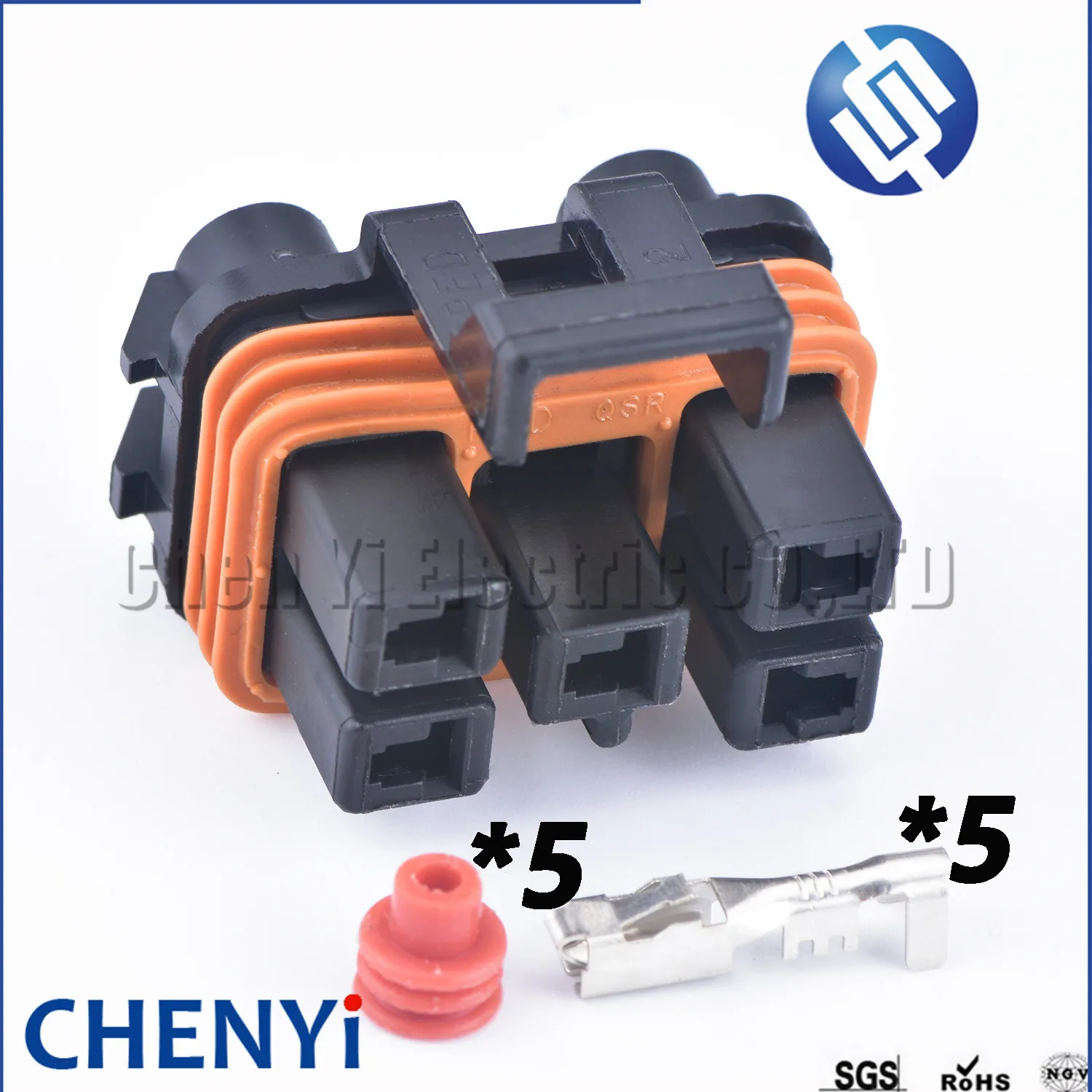 

Delphi 5 Pin 2.8 mm series Automotive waterproof connector wiring harness plug 12124630 for detorit Cummins CAT Carter excavator