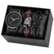 2022 New Personalized Black Men's Bracelet Watches Set Quartz Watch Devaluation Bracelets Gift Box for Boyfriend Valentine's Day Other Image