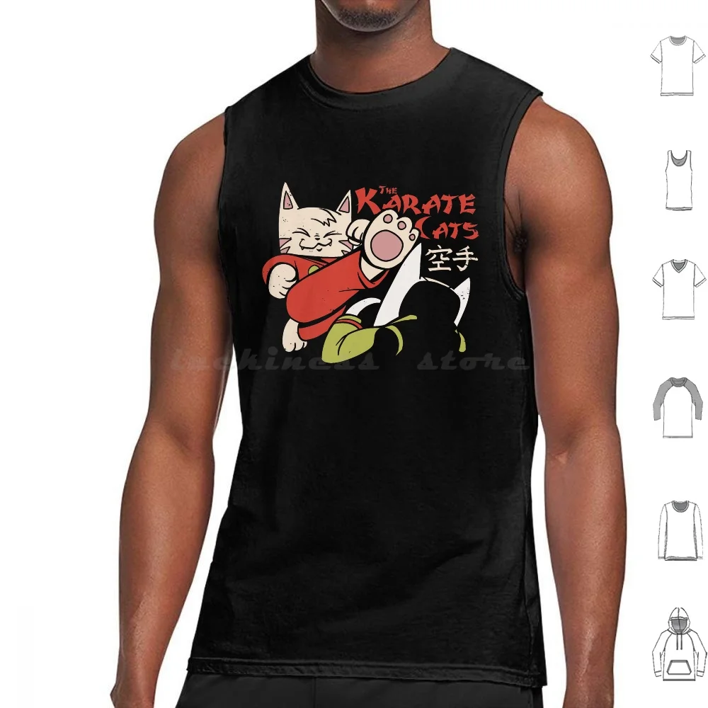 

Karate Cats Tank Tops Vest Sleeveless Karate Cat Karate Time Karate Cat Awesome Karate Girl Karate Karate Instructor Karate