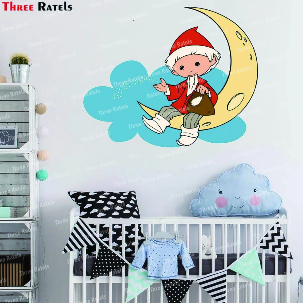 

Три Ratels WF37 Sandman на Луне r для гостиной, спальни, ванной комнаты, украшение для дома