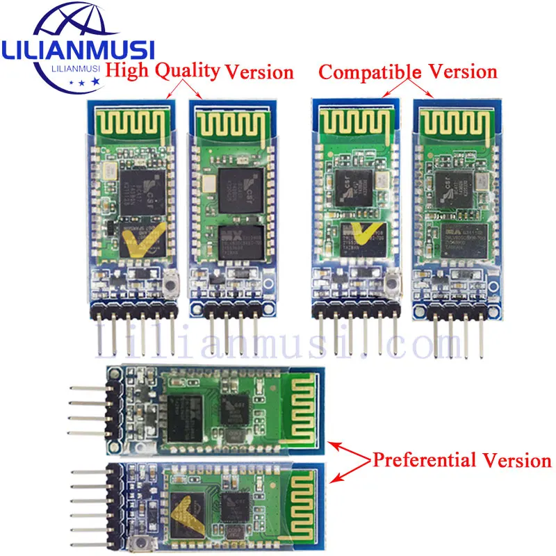 

Беспроводная Bluetooth-приемопередатчик, ведомый модуль RS232/Φ и адаптер для arduino