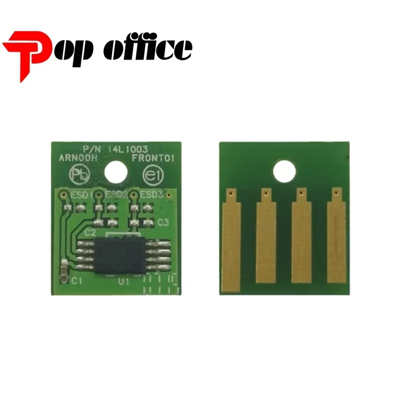 4 шт. 25K 62D4H00 52D4H00 52D5H00 62D2H00 чип тонера для Lexmark MS710 MS711 MS810 MX710 MX711 MX810 MX811 MX812 WW версия