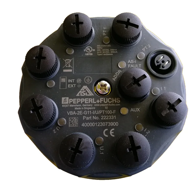 P + F VBA-4E4A-G11-ZAJ/EA2L VBA-2E-G11-I/U/PT100-F