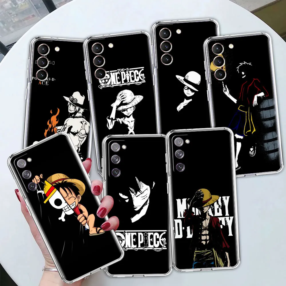 

Soft Case For Samsung Galaxy S22 S20 S21 S10 S9 S8 Plus FE Note 20 Ultra 10 Lite 9 Luxury Cover Coque Fashion Cool Anime
