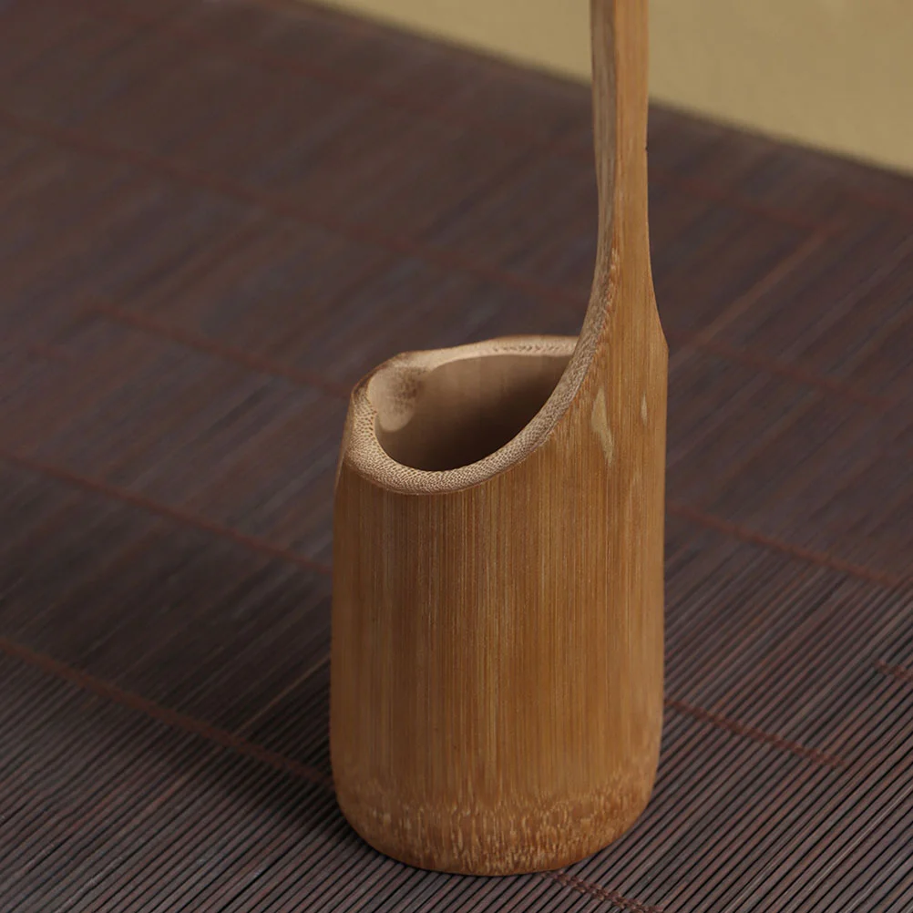 Китайский ковш с длинной ручкой бытовые инструменты бамбук для чайной церемонии