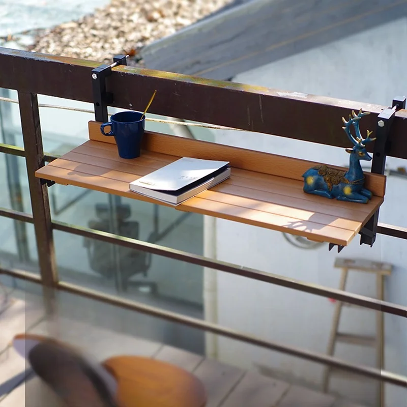 Офисные столы, современная уличная подставка для ноутбука, водонепроницаемый компьютерный стол для балкона, складной дизайнерский стол для чтения, подходит для нескольких сцен