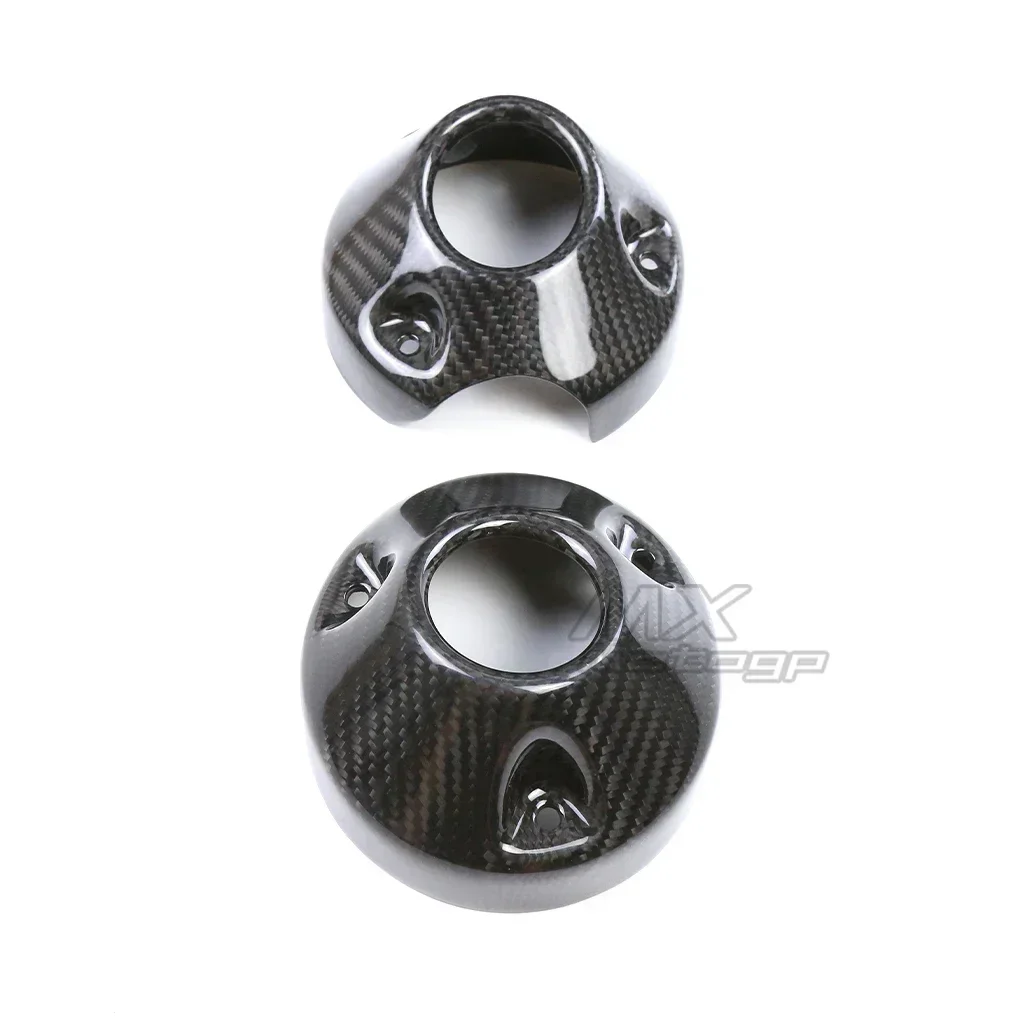 100% углеродное волокно мотоциклетные выхлопные задние крышки Обтекатели для Harley