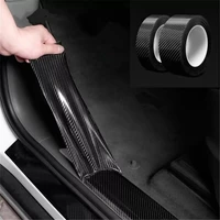 202235710m3m 3d carbon fiber protector strip sticker auto bumper door sill protection anti stepping car decoration tape