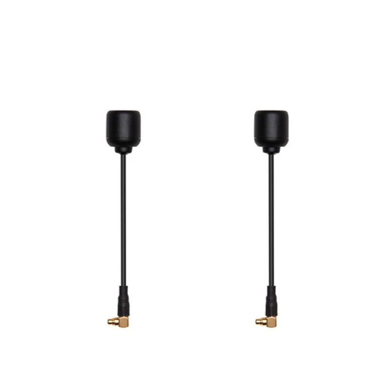 2PCS Original DJI FPV Air Unit Antenna MMCX 90° right angle connector digital image transmission terminal remote control