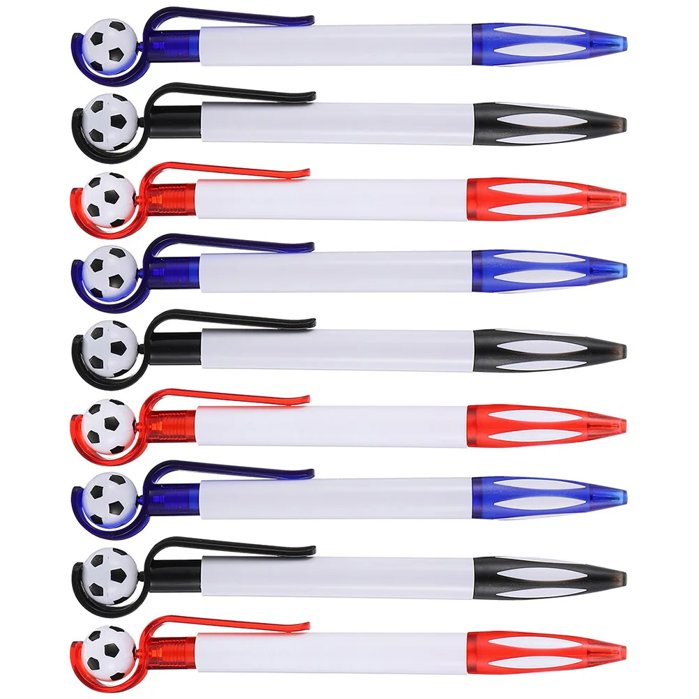 

Pens Pen Ink Soccer Ballpoint Writing Stationery Football Party Drawing Retractable Office Favors Sport Neutral Black Signature