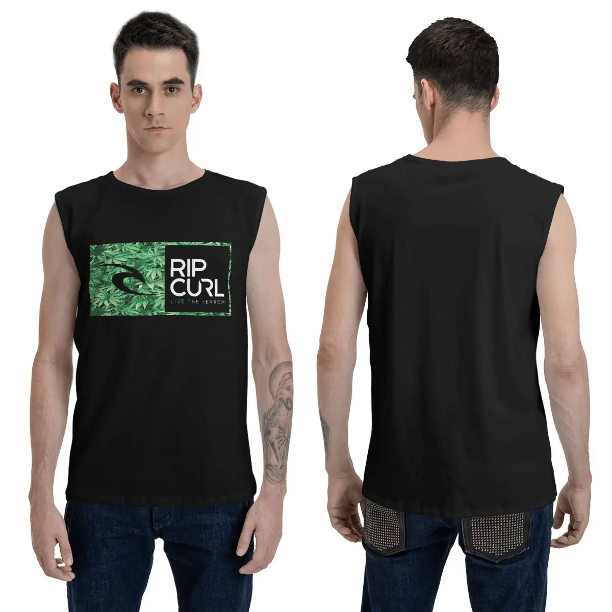 Майка Ripcurl M с гавайским рисунком Hi Finley Watu Nwt жилет без рукавов рубашка Vtg в стиле