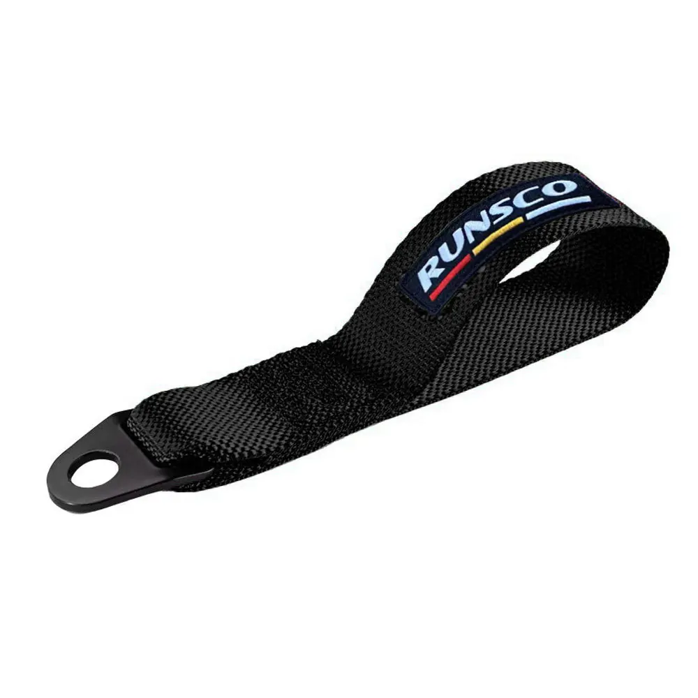 Runsco эффективный буксировочный ремень, стальной крюк, прочный нейлоновый буксировочный крюк, трос, буксировочный ремень для автомобильного прицепа